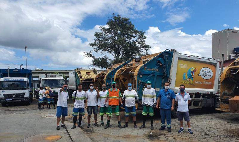Comcap retoma serviços de coleta e limpeza pública