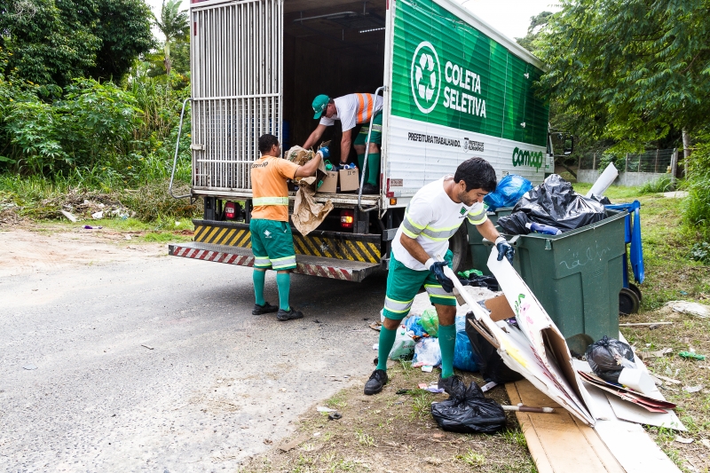 Comcap foca na separação correta dos resíduos para coleta seletiva