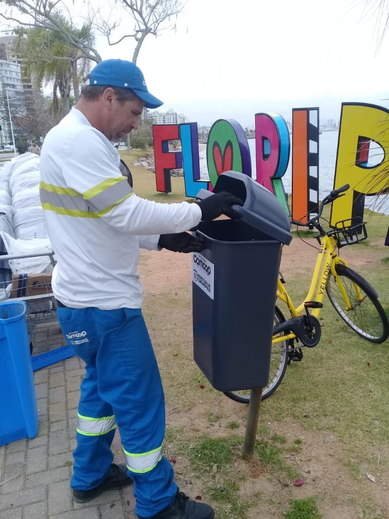 PMF investe R$ 130 mil em mobiliário para limpeza pública