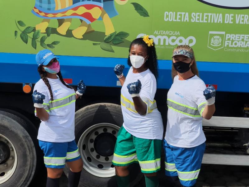 8 de março: Equipe exclusiva de mulheres fará roteiro de coleta