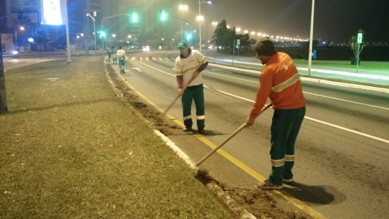 Comcap prepara ruas para passagem da tocha