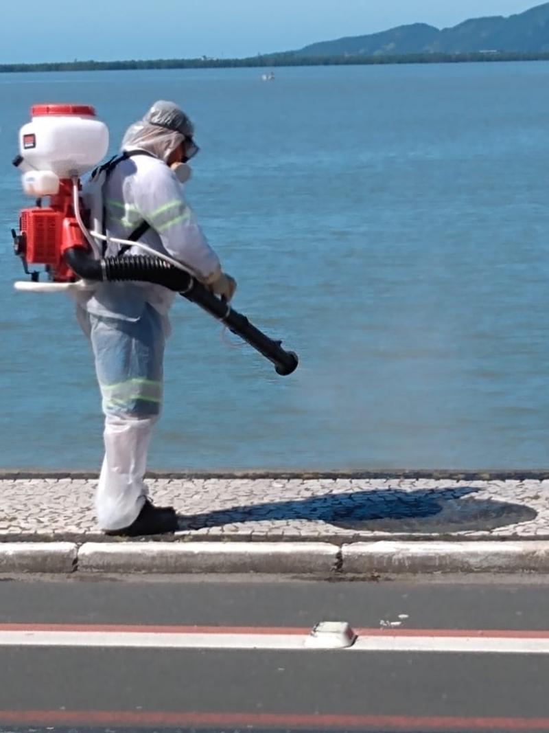 Comcap intensifica serviços de sanitização das vias e espaços públicos