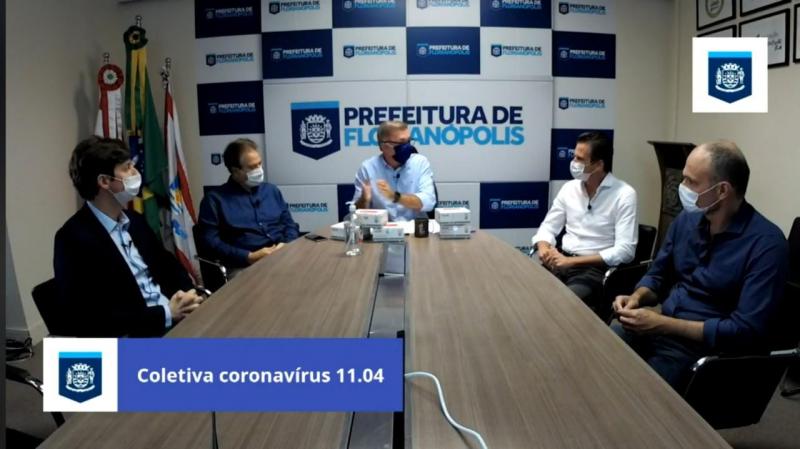 Gean Loureiro anuncia novas estratégias no combate ao Coronavírus