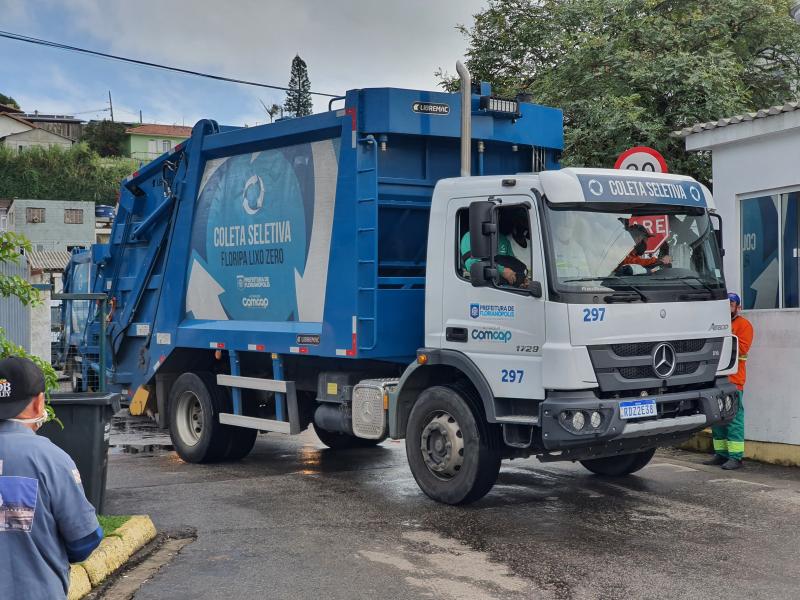 Florianópolis dobra a frequência da seletiva nos bairros centrais