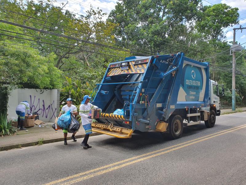 Coleta seletiva passa a atender mais 36 ruas de porta em porta