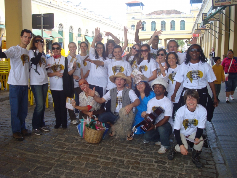 Coleta seletiva diária no Centro de Florianópolis