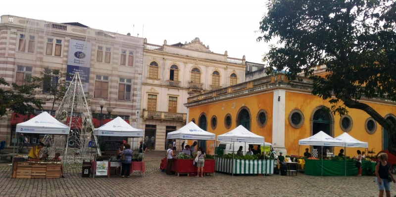 Feira de Orgânicos comercializa composto