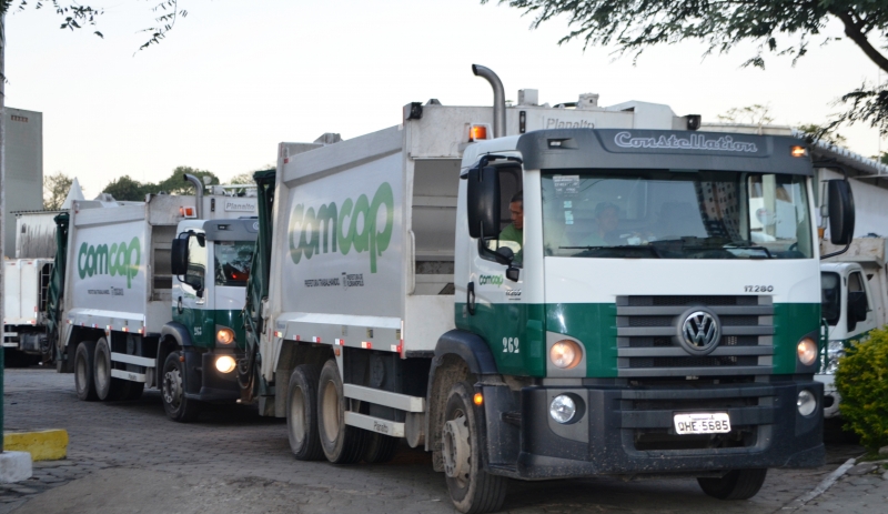 Comcap retoma coleta e limpeza urbana neste sábado de manhã