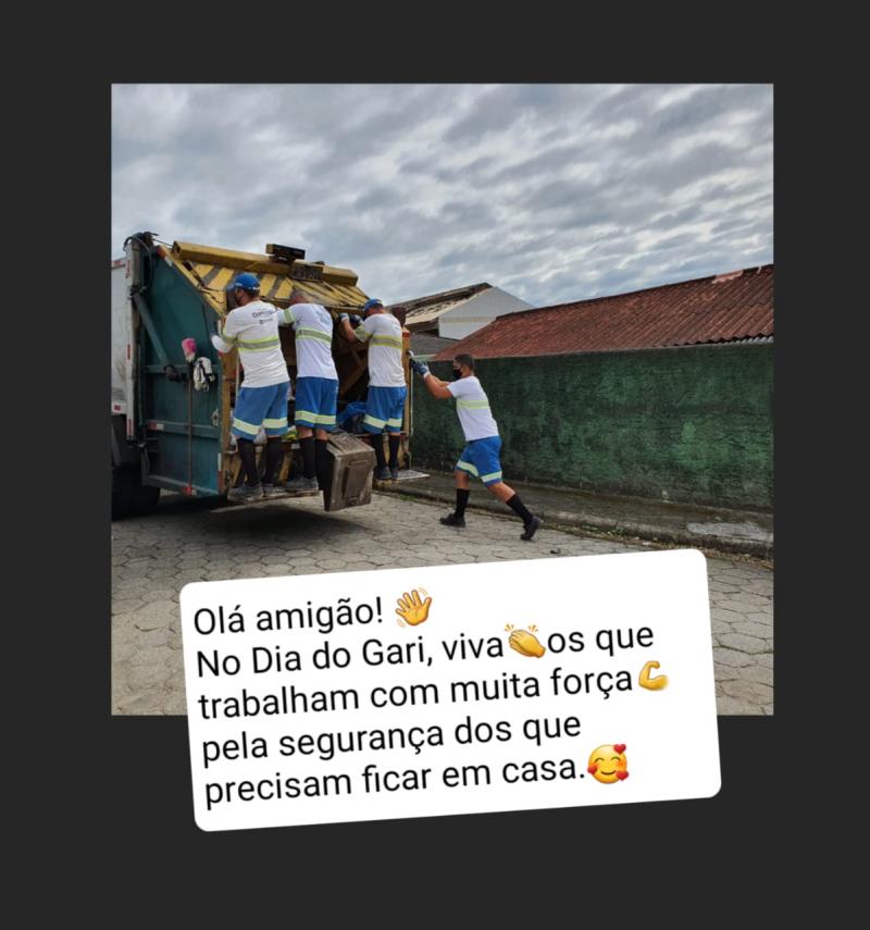 Dia do Gari: Zero casos de Covid-19 entre operacionais da Comcap