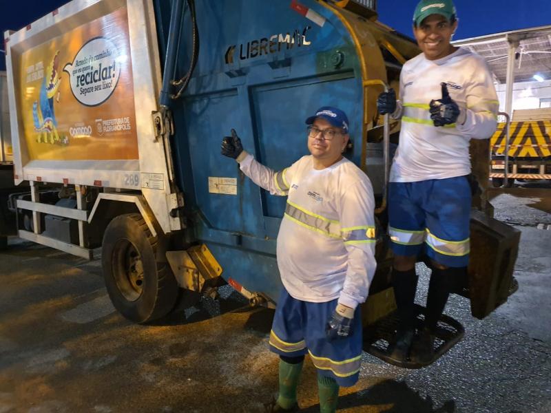 Comcap fará coleta convencional pela manhã no feriado de Tiradentes