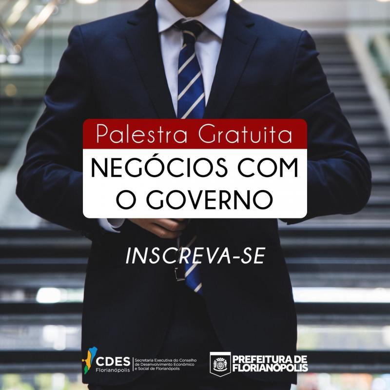 Última palestra do Comunidades Empreendedoras vai abordar “Vendas para o Governo”