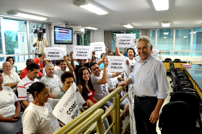 Comcap participa de audiência na Câmara