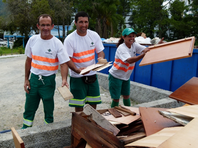 PEV do Itacorubi recebe resíduos volumosos 