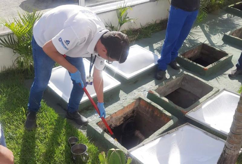 PACTO: Blitz Sanear decreta 10 dias para correção de descarte de esgoto a céu aberto em Cacupé