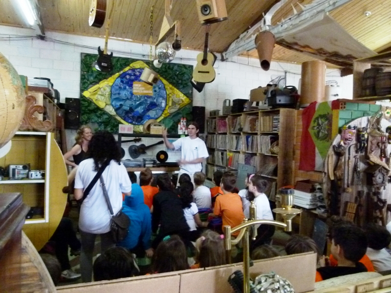 Comcap comemora nono aniversário do Museu do Lixo