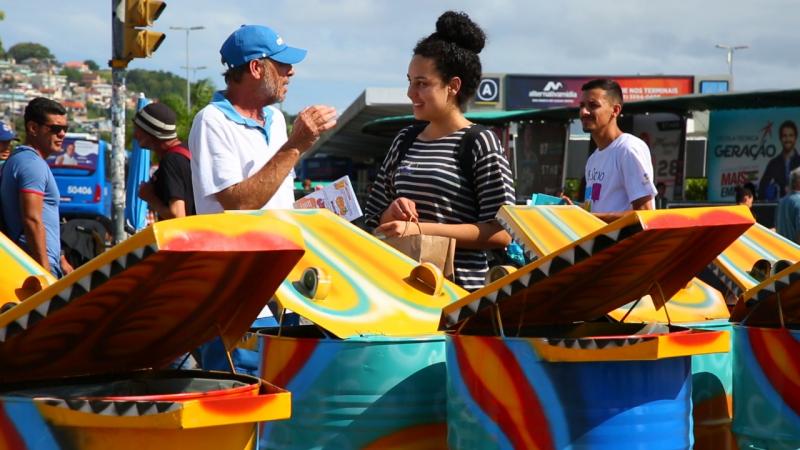 PMF apresenta estações Bernunça Floripa Lixo Zero 2030
