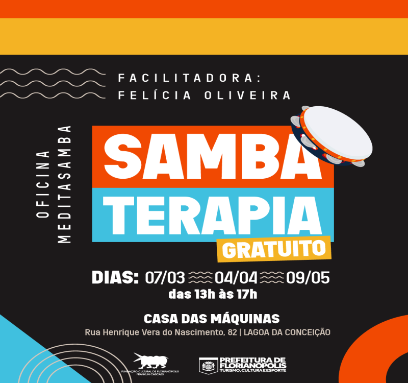 Oficina SambaTerapia | Casa das Máquinas