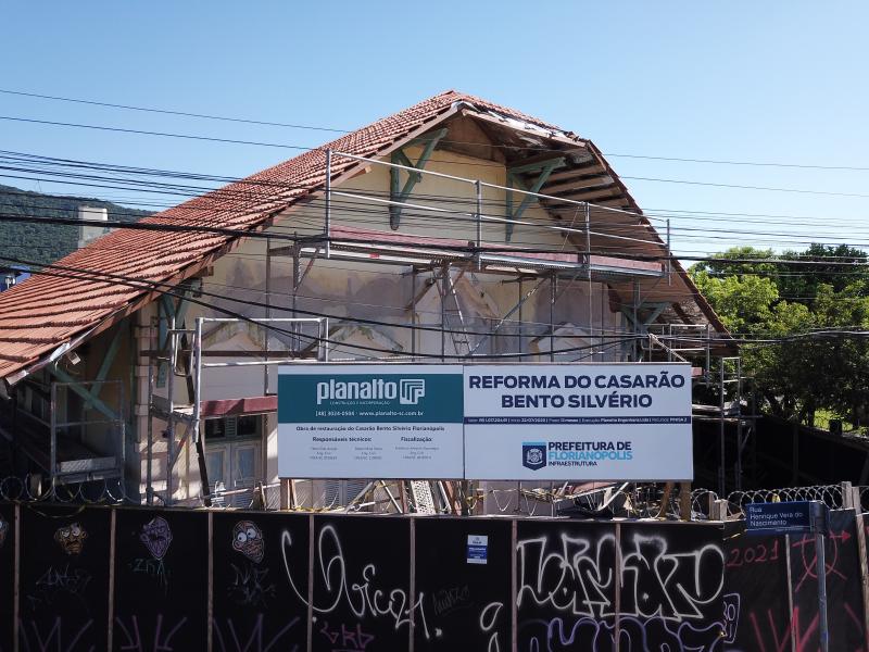 Concluída etapa da reforma do Casarão Bento Silvério