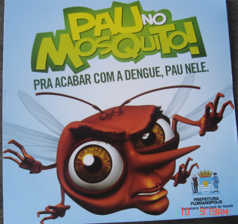 Campanha Pau no Mosquito ganha premio 