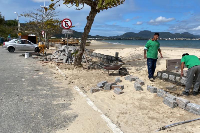Iniciadas as obras de requalificação do calçadão de Ponta das Canas