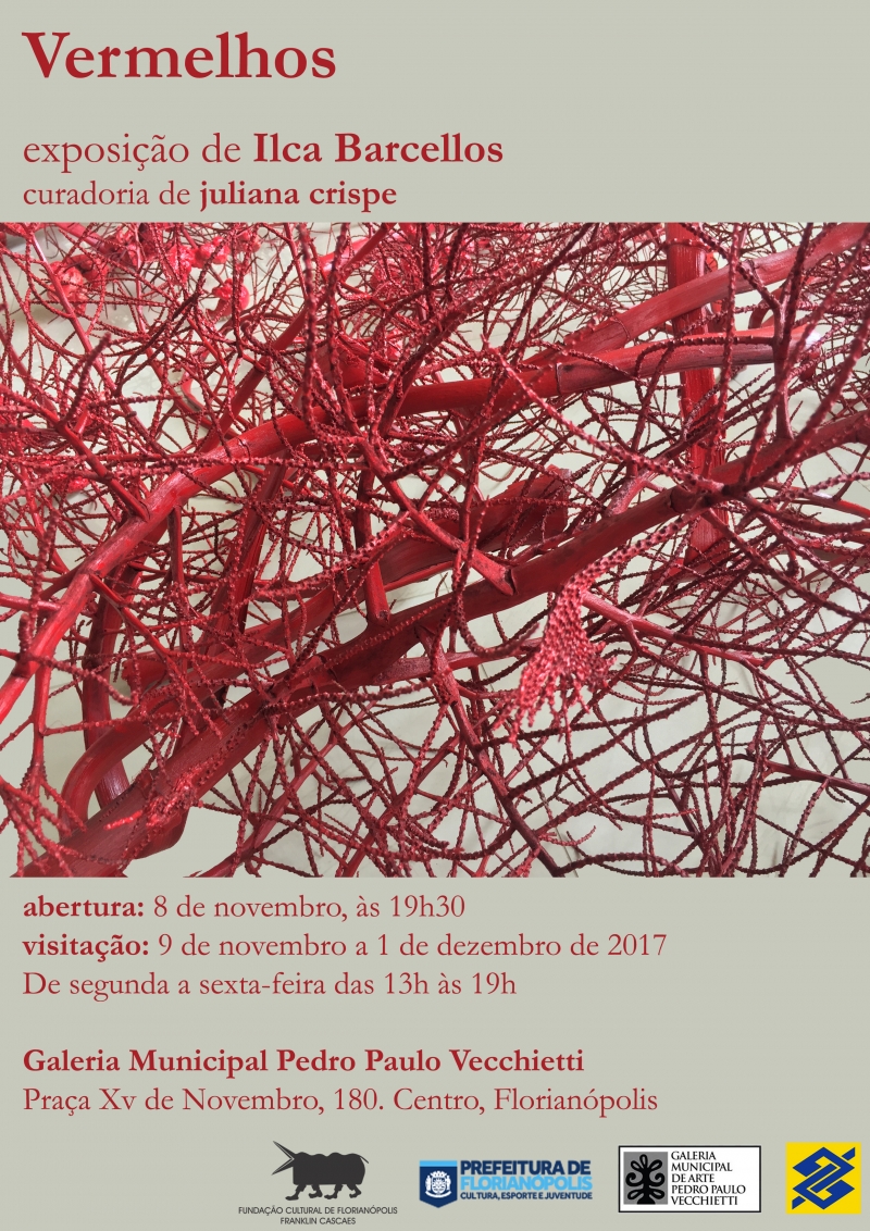 Galeria Pedro Paulo Vecchietti recebe exposição Vermelhos
