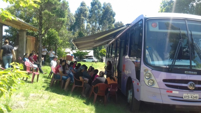 Floripa recebe o ônibus Lilás do Programa Mulher Viver Sem Violência todos os dias das 13:00 as 19:00hrs