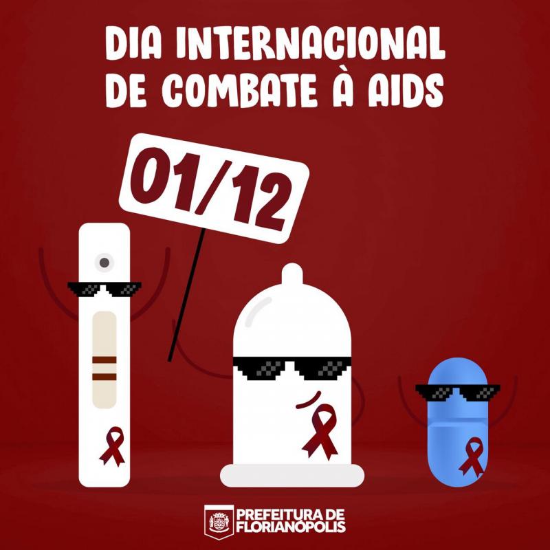 Dia internacional do combate ao HIV: Prefeitura reforça importância do tratamento contra o vírus 