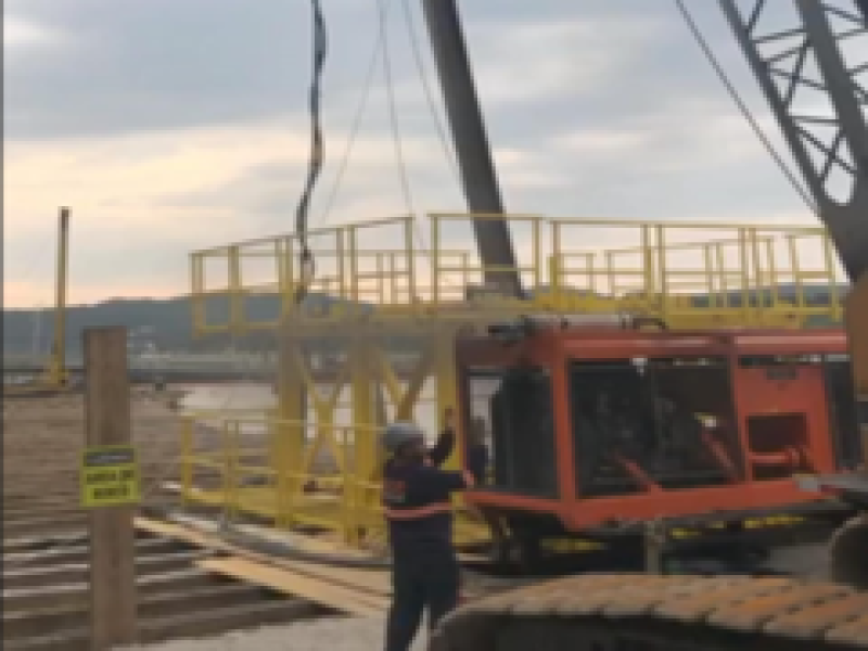 Prefeitura inicia estaqueamento dos pilares da nova ponte da Lagoa 