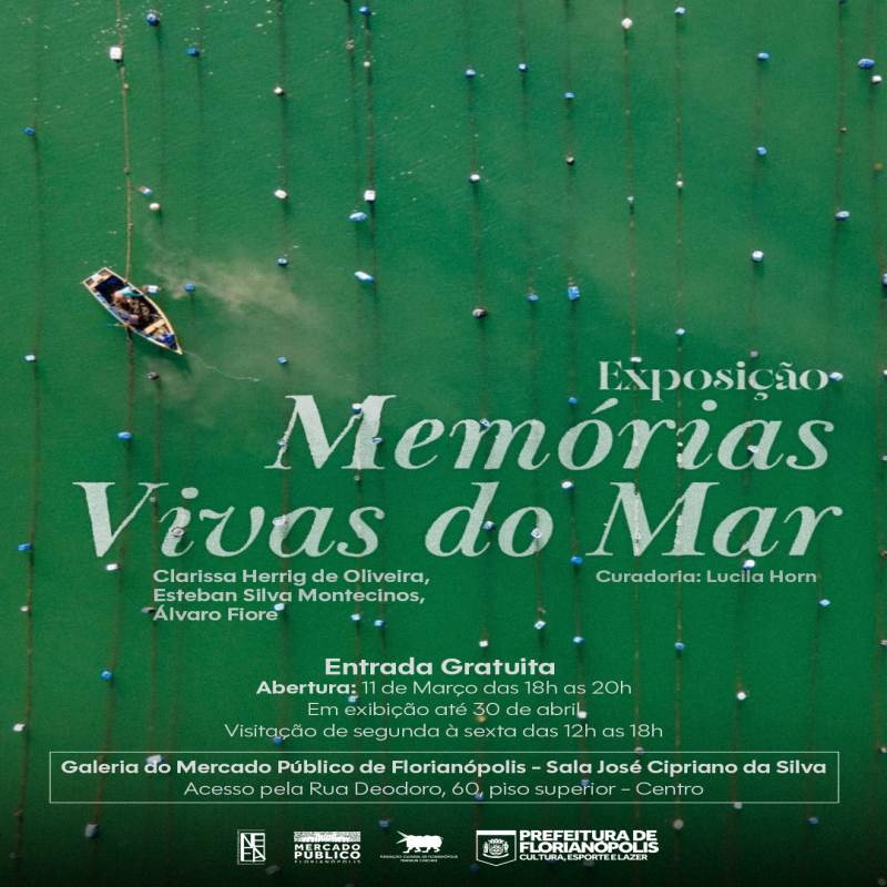 Galeria do Mercado Público recebe exposição sobre a maricultura 