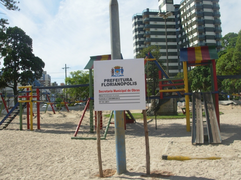 Prefeitura de Florianópolis revitaliza todos os parques infantis da cidade
