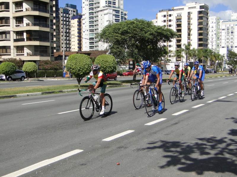 Ciclismo do Avaí /FME Florianópolis em mais uma competição no Uruguai.