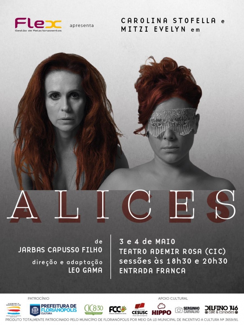 Espetáculo ALICES aborda violência contra mulher