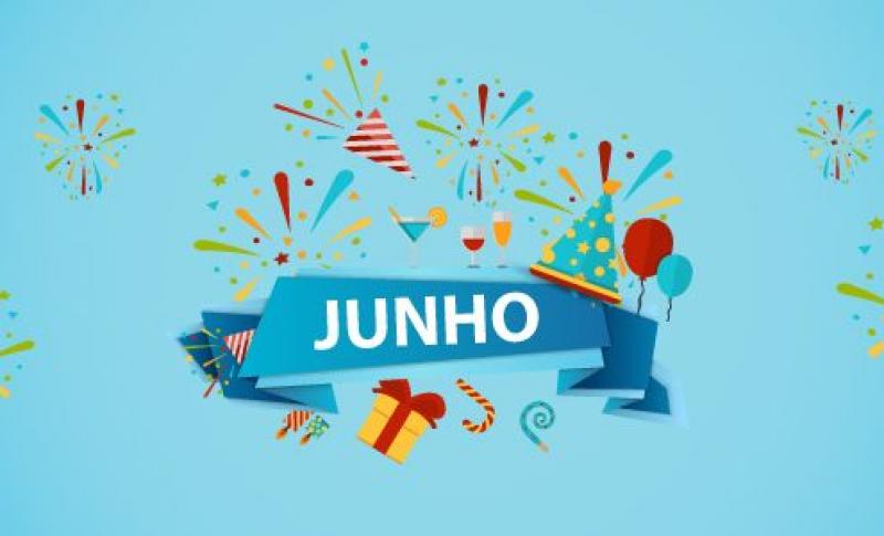 Aniversariantes do mês de Junho