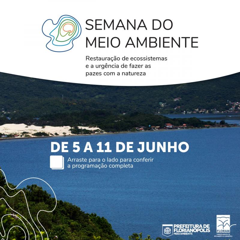 Programação da Semana do Meio Ambiente