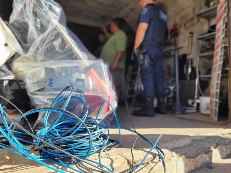 Guarda Municipal de Florianópolis apreende mais de duas toneladas de fios na 10ª fase da Operação Fio Desencapado
