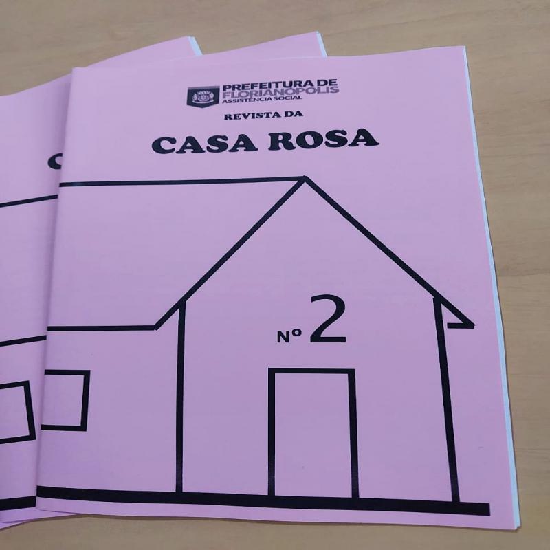 Serviço da Assistência Social de Florianópolis lança segunda edição da Revista Casa Rosa