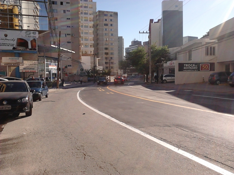 Obras na avenida Osmar Cunha foram encerradas