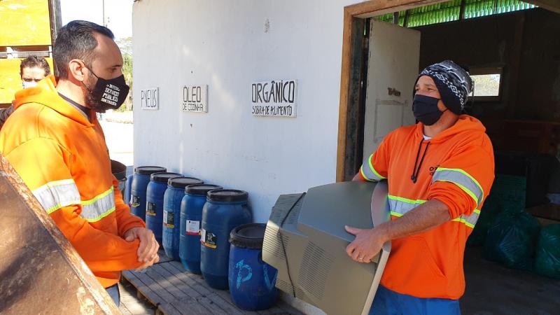 Floripa e Abree cooperam para reciclar eletroeletrônico e eletrodoméstico