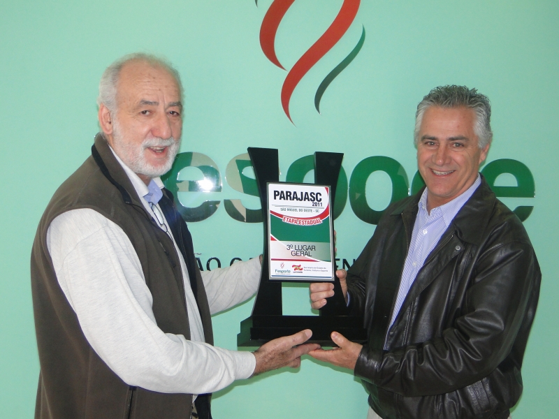 Mudança no quadro final de pontos no PARAJASC 2011.