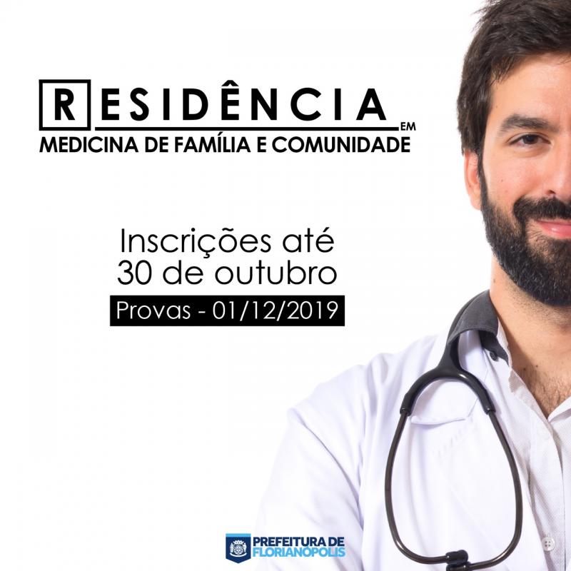 Inscrições abertas para Residência em MFC 2020