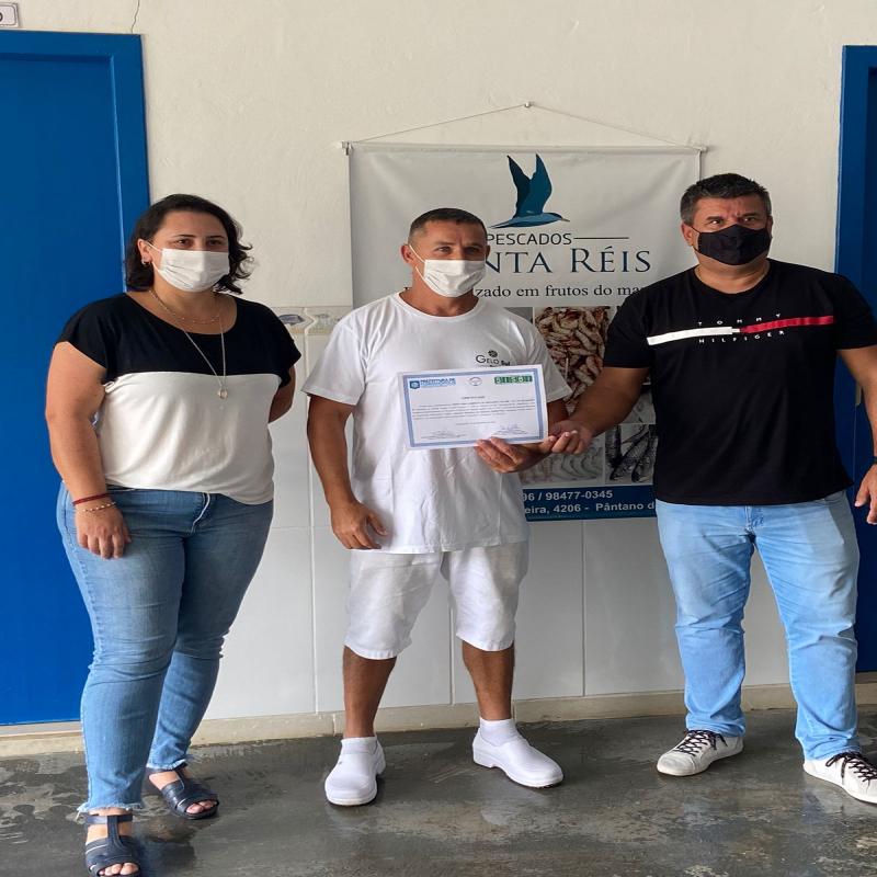 Unidade de beneficiamento de pescado é a 7ª empresa do SIM-Fpolis a integrar o SISBI