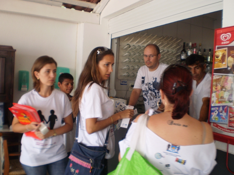 Centro recebe Campanha contra exploração sexual e trabalho infantil 