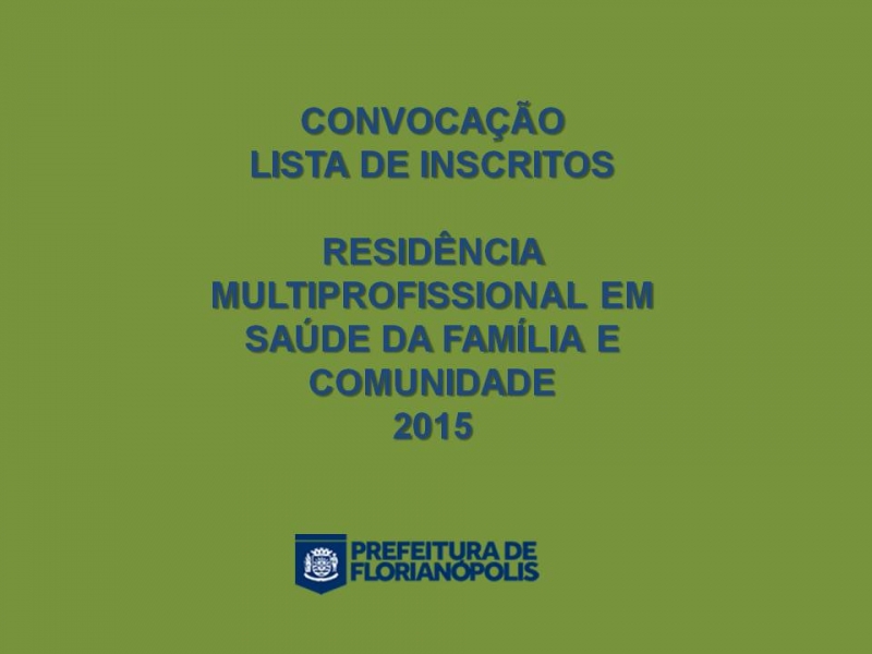 Residência Multiprofissional: provas
