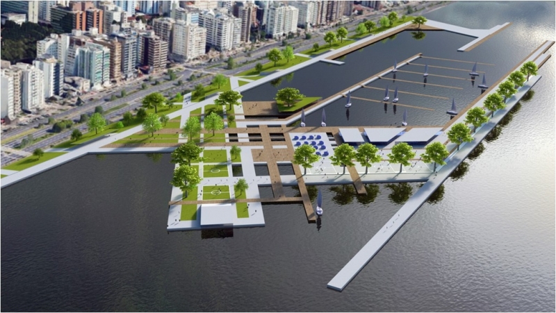 Projeto para construir marina atrai 5 empresas