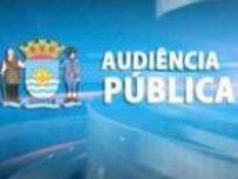 AUDIÊNCIA PÚBLICA PARA APRESENTAÇÃO DO RELATÓRIO DETALHADO DO 3° QUADRIMESTRE DE 2022