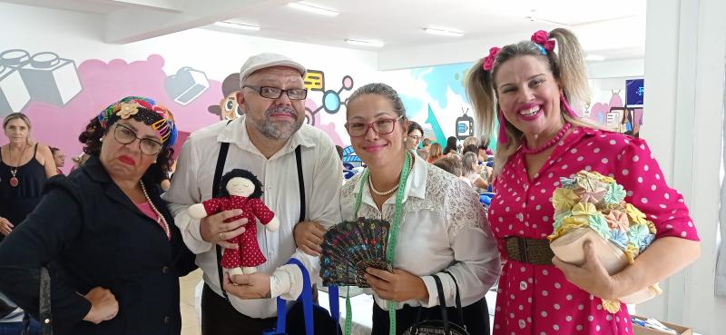 Vô Zeca, Vó Dete, Mocotinha e Chiquinha  vão agitar a rede de ensino da Capital