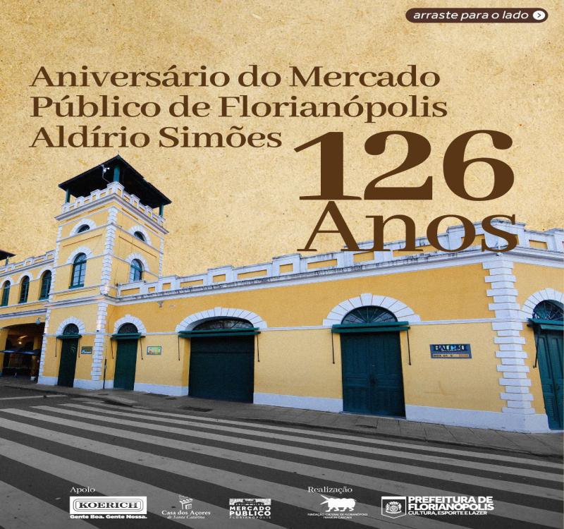 Aniversário de 126 anos do Mercado Público Municipal