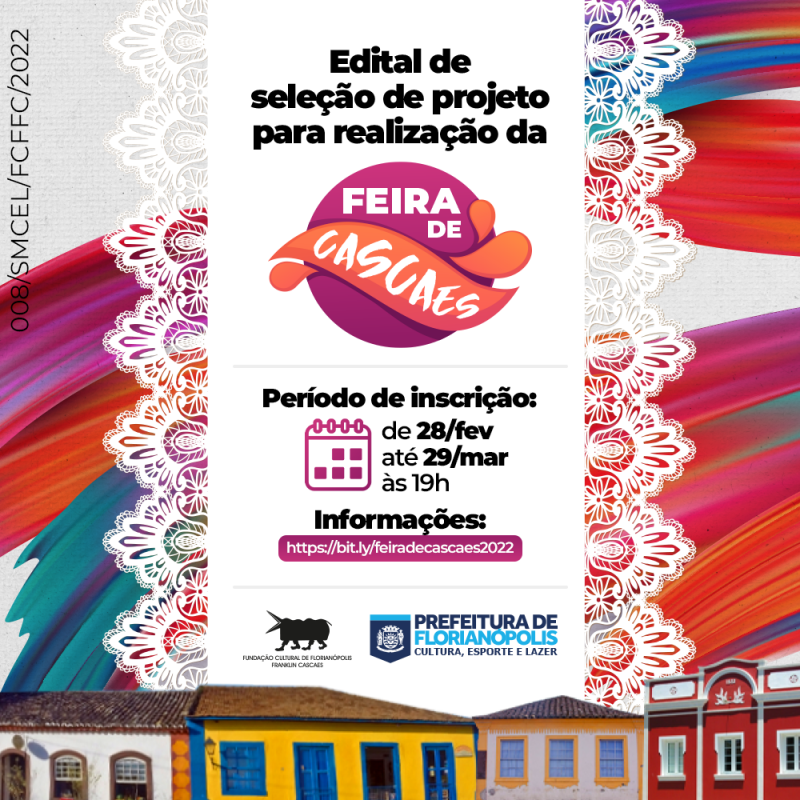 Edital aberto para  Feira de Cascaes