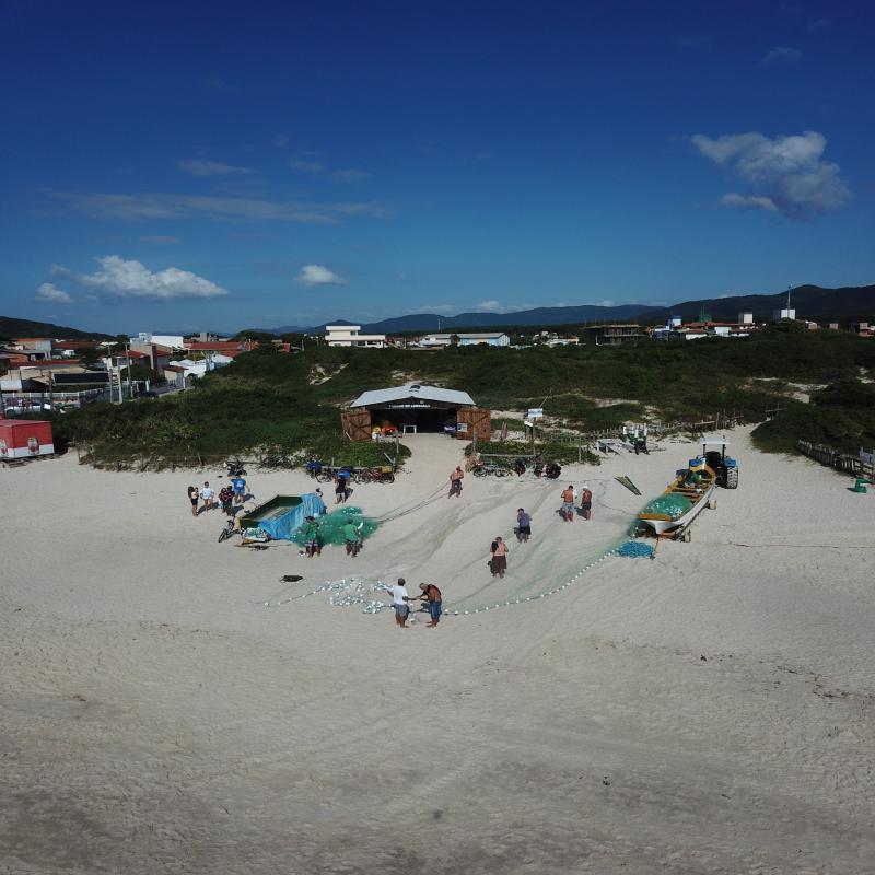 Prefeitura disponibiliza estruturas em ranchos de pesca na Safra da Tainha