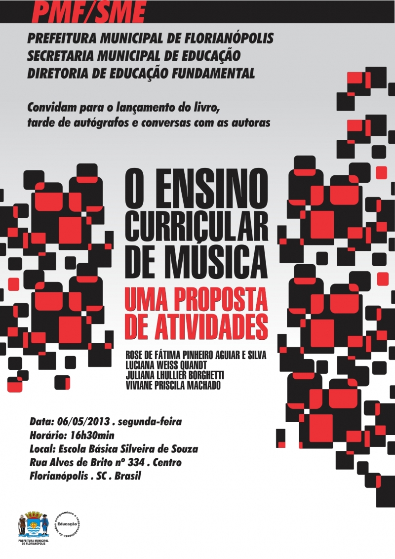 Rede Municipal lança livro de música 